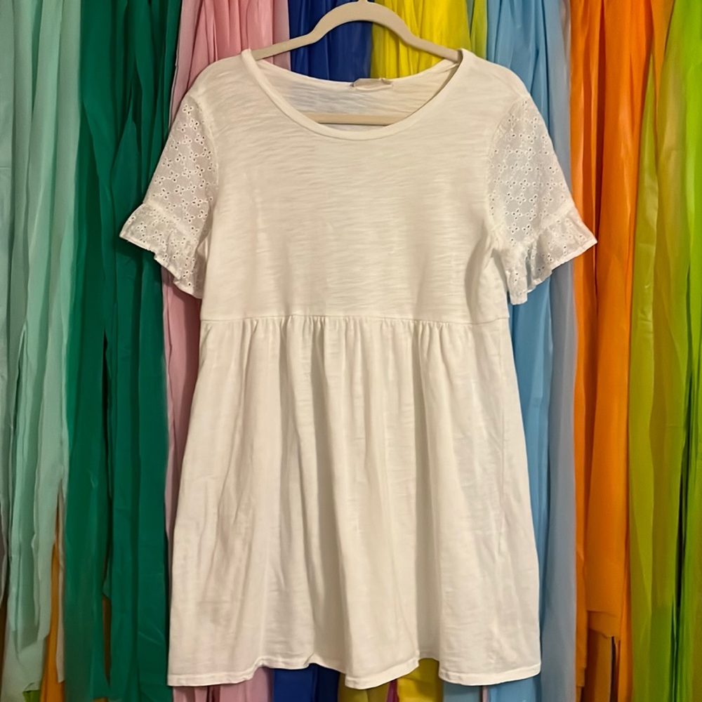 White Altar’d State dress.